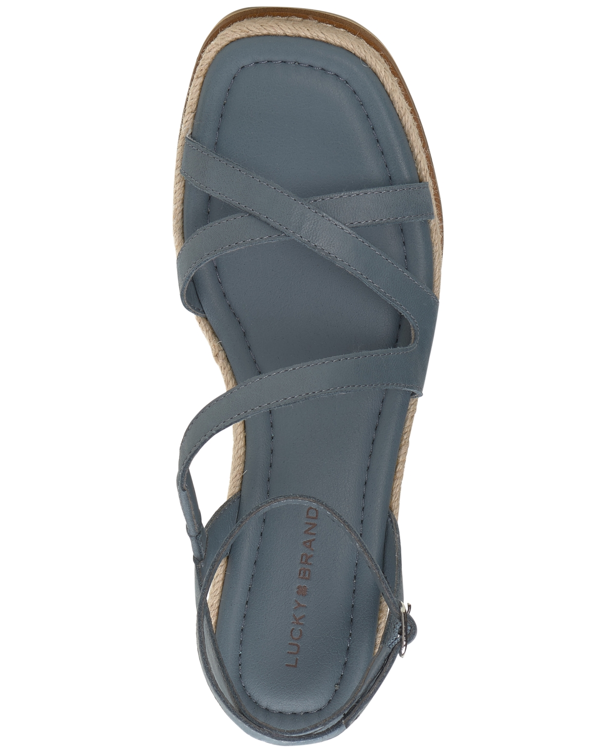 Lucky Brand Women's Carolie Strappy Espadrille Wedge Sandals