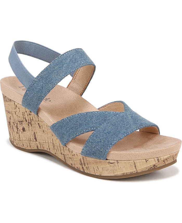 Lifestride women's yacht wedge sandal outlet