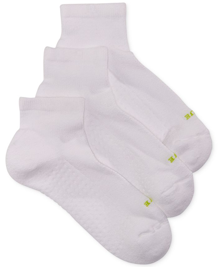 HUE Women's Relaxed Top Crew Socks, 3 Pair Pack