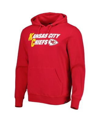 Men's Red Kansas City Chiefs Regional Headline Pullover Hoodie