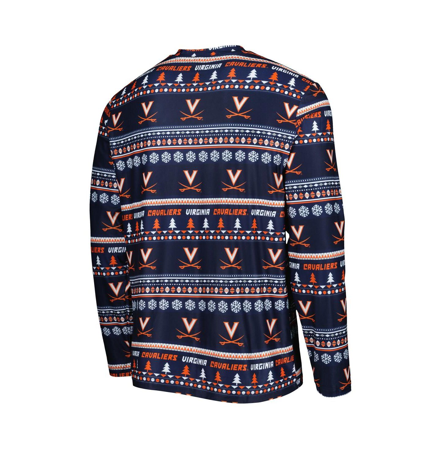 Мужская пижама Concepts Sport Virginia Cavaliers Swivel, Navy — фото 3