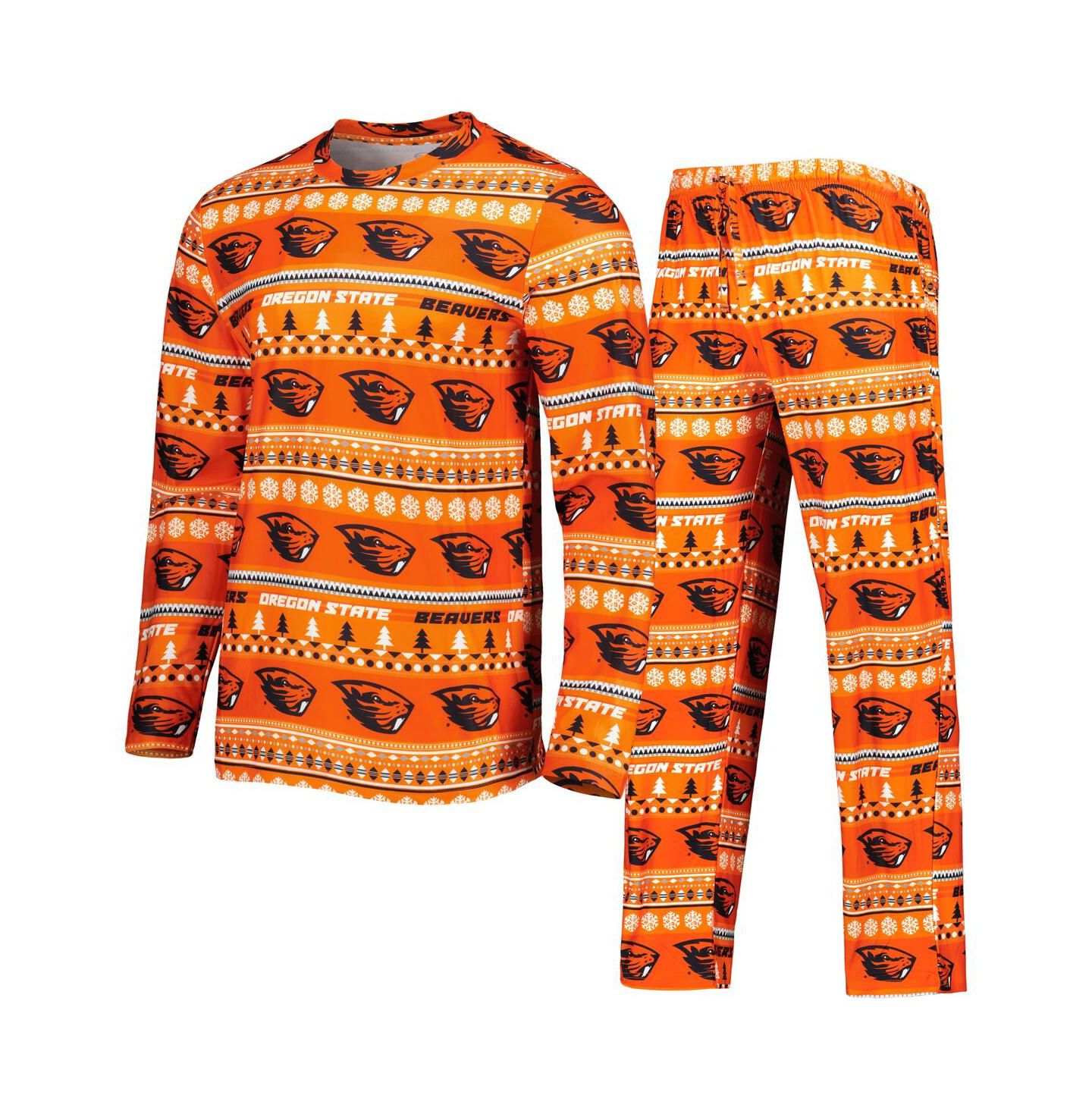 Мужская пижама Concepts Sport Oregon State Beavers Swivel, Orange — фото 1