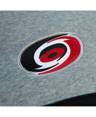 Men's Red, Gray Carolina Hurricanes Head Coach Pullover Hoodie