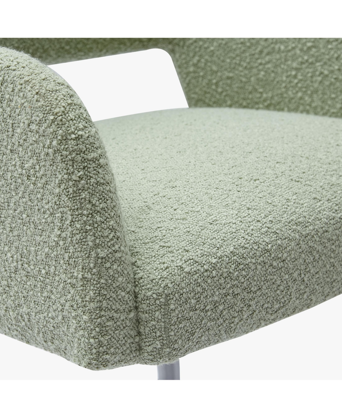 Mid-Century Modern Swivel Office Vanity Chair with Wheels (Set of 2)