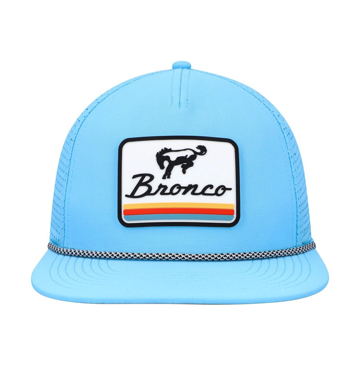 Мужская кепка American Needle Blue Bronco Buxton Pro Adjustable Hat — фото 3