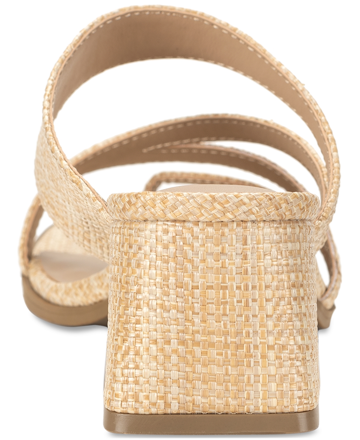 Sun + Stone Women's Baylinn Block Feel Slip On Dress Sandals, Created for Macy's