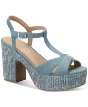 Blue Platform Women s Sandals Wedges Flip Flops More Macy s