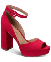 Womens red hotsell shoes at macys