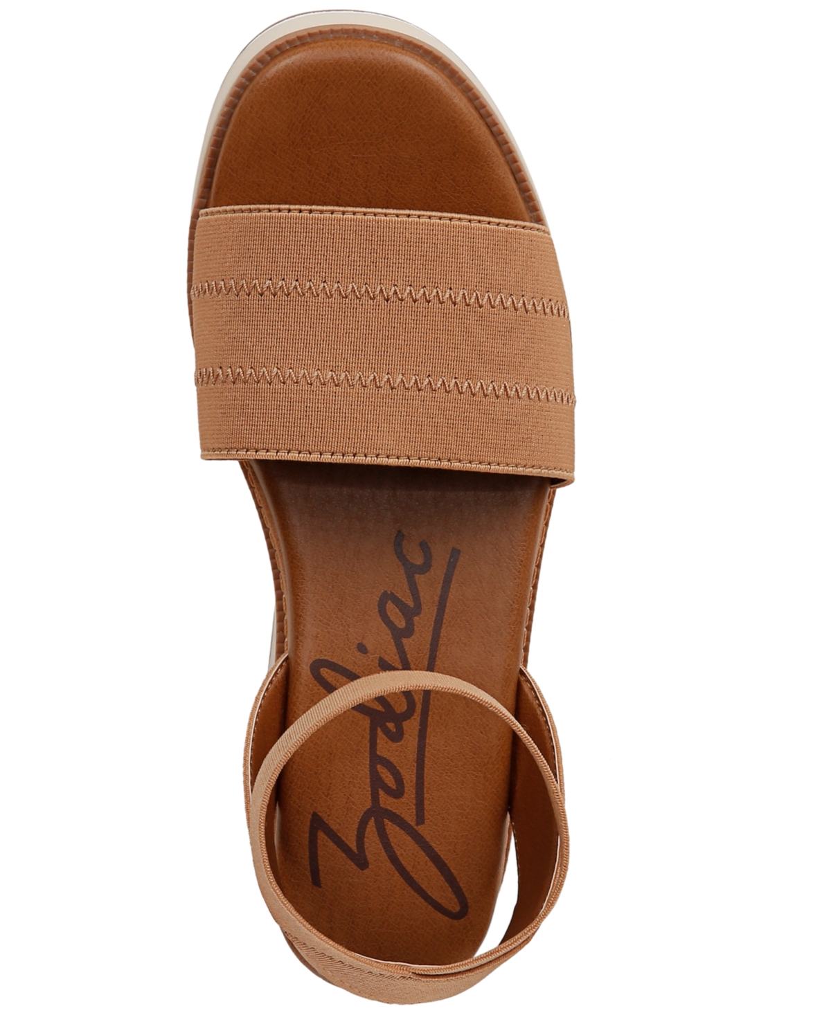Shop Zodiac Women's Bailee Platform Wedge Sandals In Beige