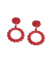 Red earrings macys new arrivals