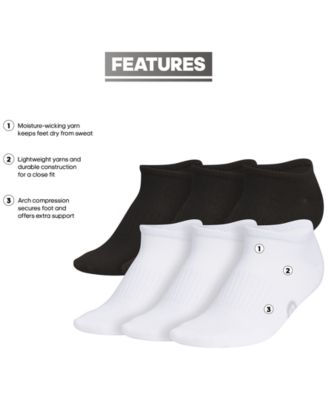 Women's 6-Pk. Superlite Classic No Show Socks