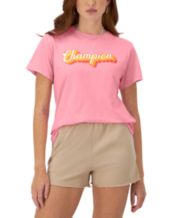Pink champion jogging suit deals
