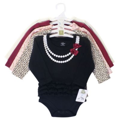 Treasure 5Pk Long Sleeve Bodysuits