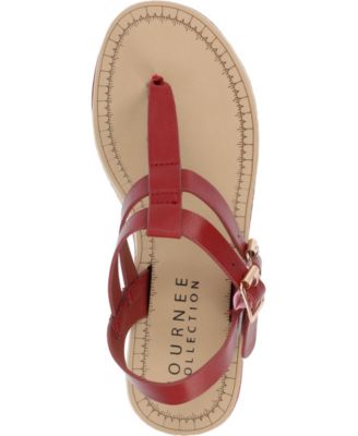 Women's Bianca Double Buckle Platform Wedge Sandals