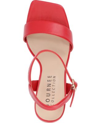 Women's Tivona Square Toe Block Heel Dress Sandals