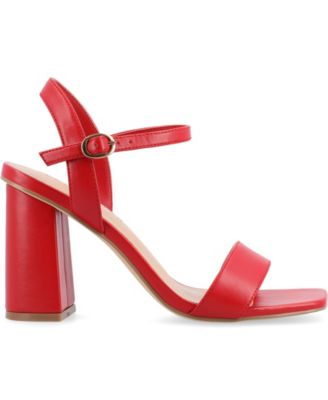 Women's Tivona Square Toe Block Heel Dress Sandals