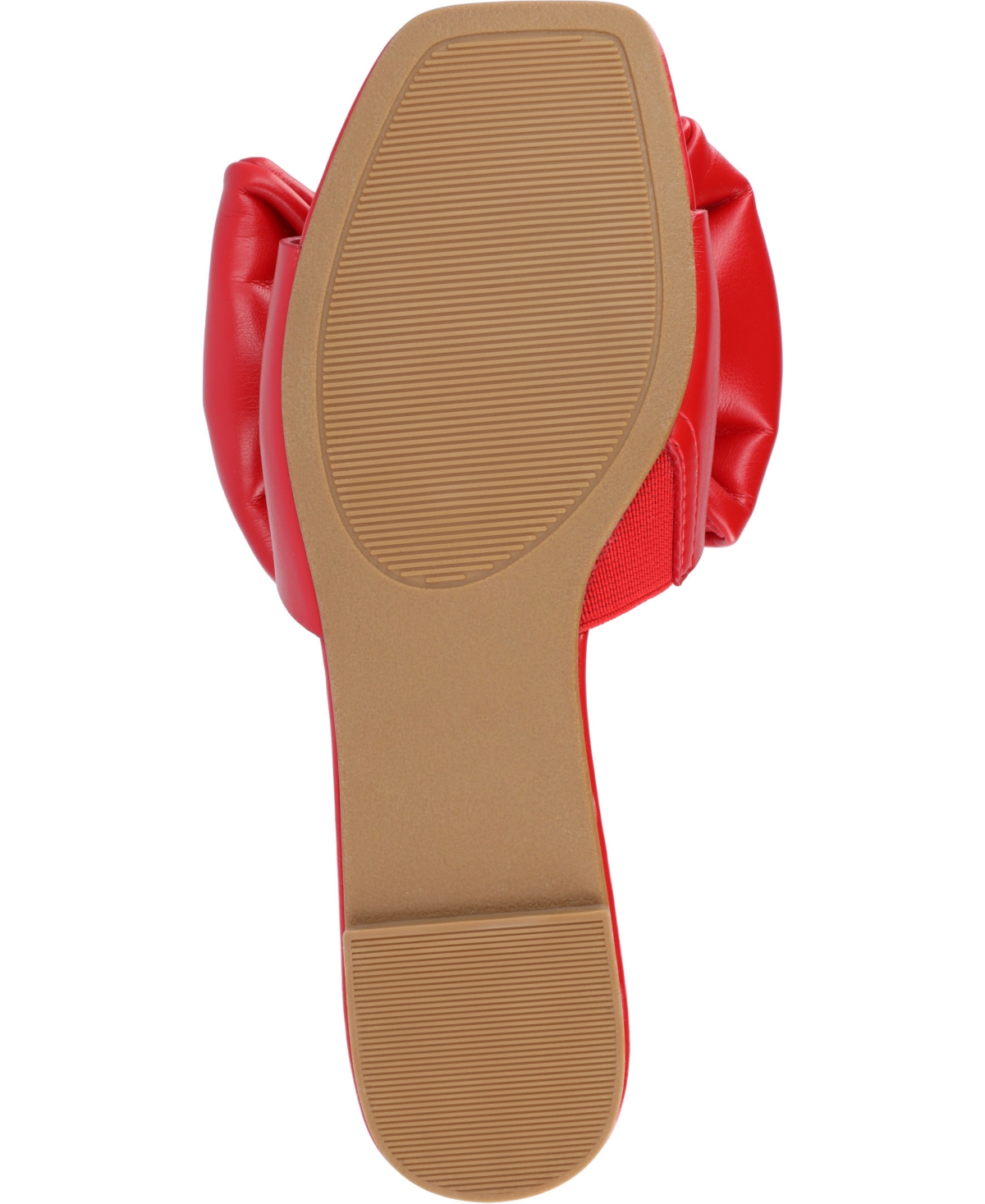 Journee Collection Womens Fayre Flat Sandals In Red