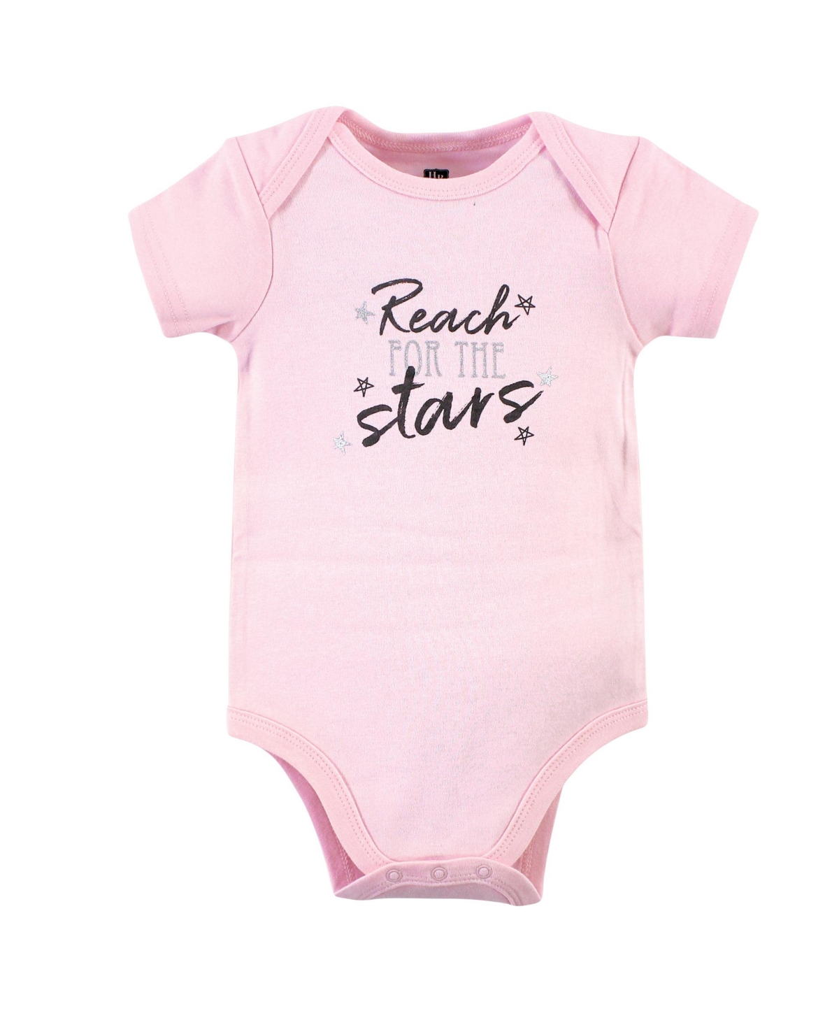 Hudson Baby Baby Girls Cotton Bodysuits 3pk,- Whimsical unicorn