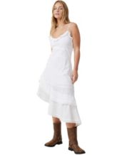 White dress cotton on store