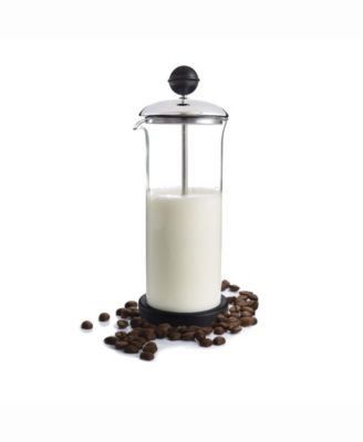 12-Ounce Frothing Pitcher with Milk Frother 16-Ounce and Dual-Sided Espresso Tamper 48 and 53-Millimeters