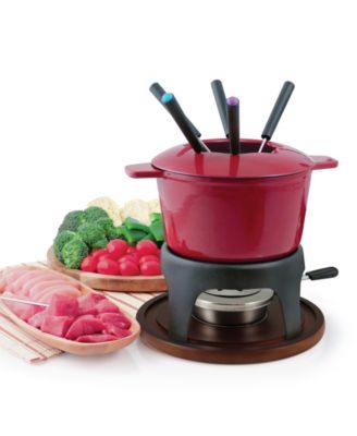 Sierra 12 Piece Cast Iron Fondue Set