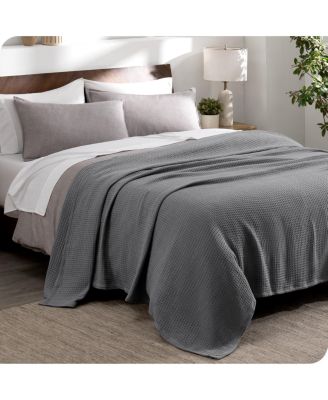 Cotton Waffle Blanket, Twin/Twin XL