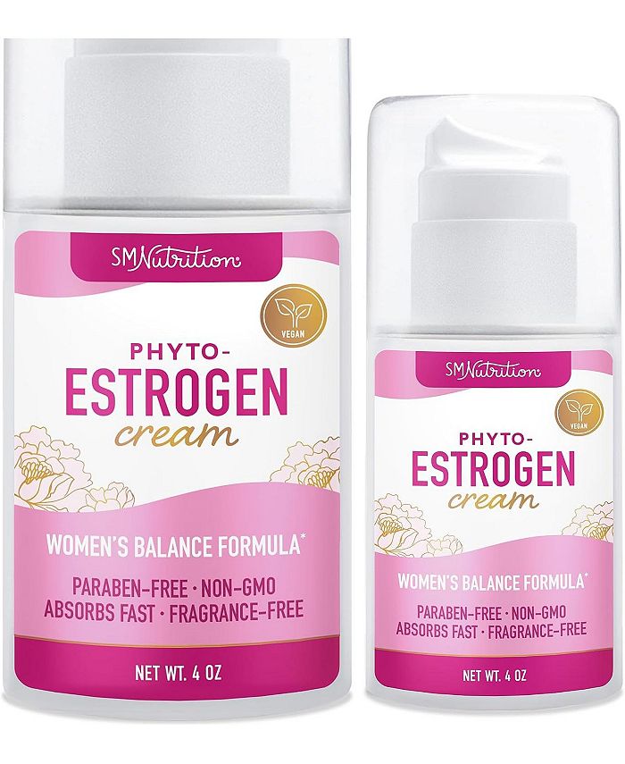 SM Nutrition Phyto Estrogen Cream for Women Plant Based Hot Flash