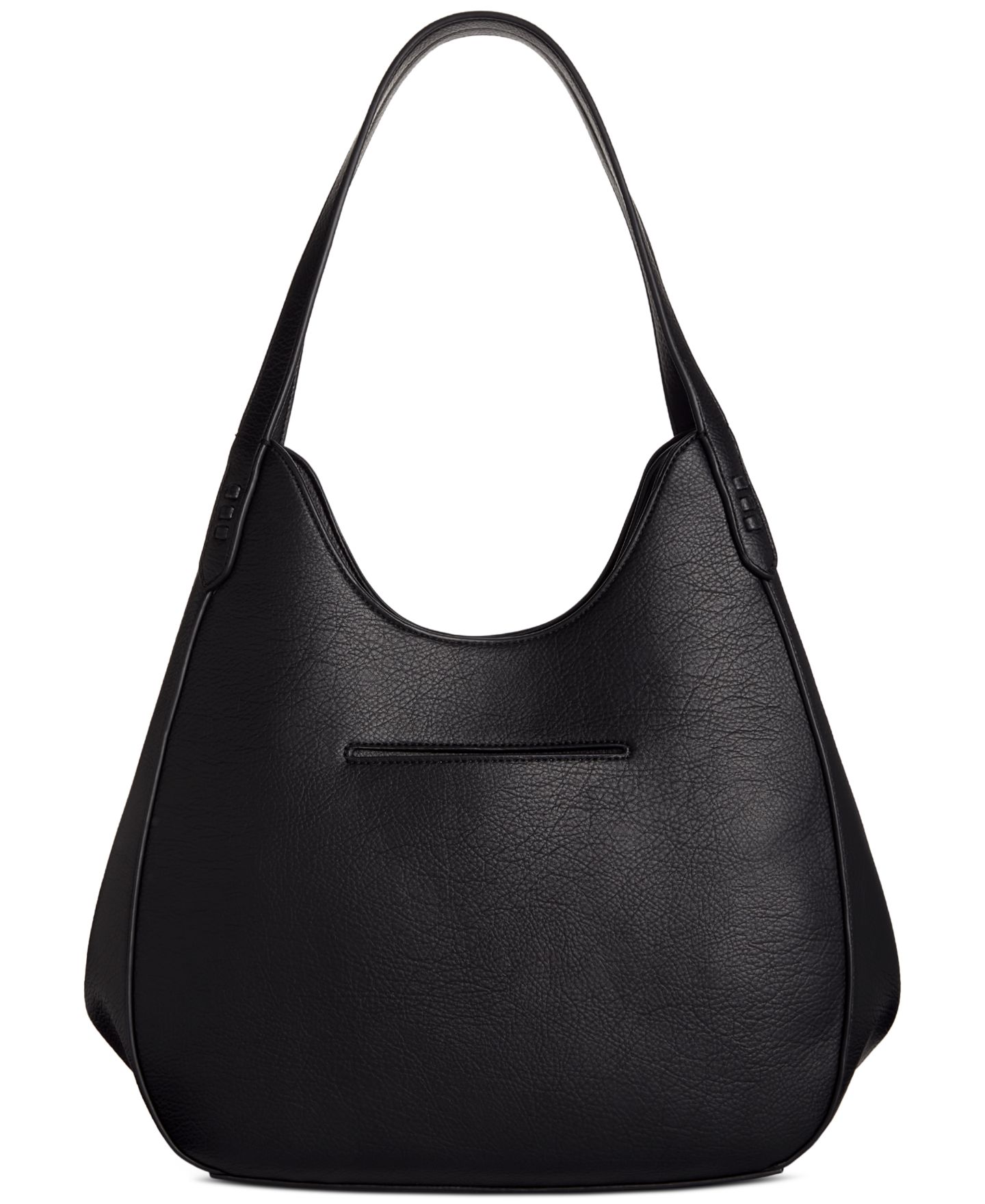 Женская сумка Style & Co Whip-Stitch Soft 4-Poster Tote, цвет: Чёрный — фото 4