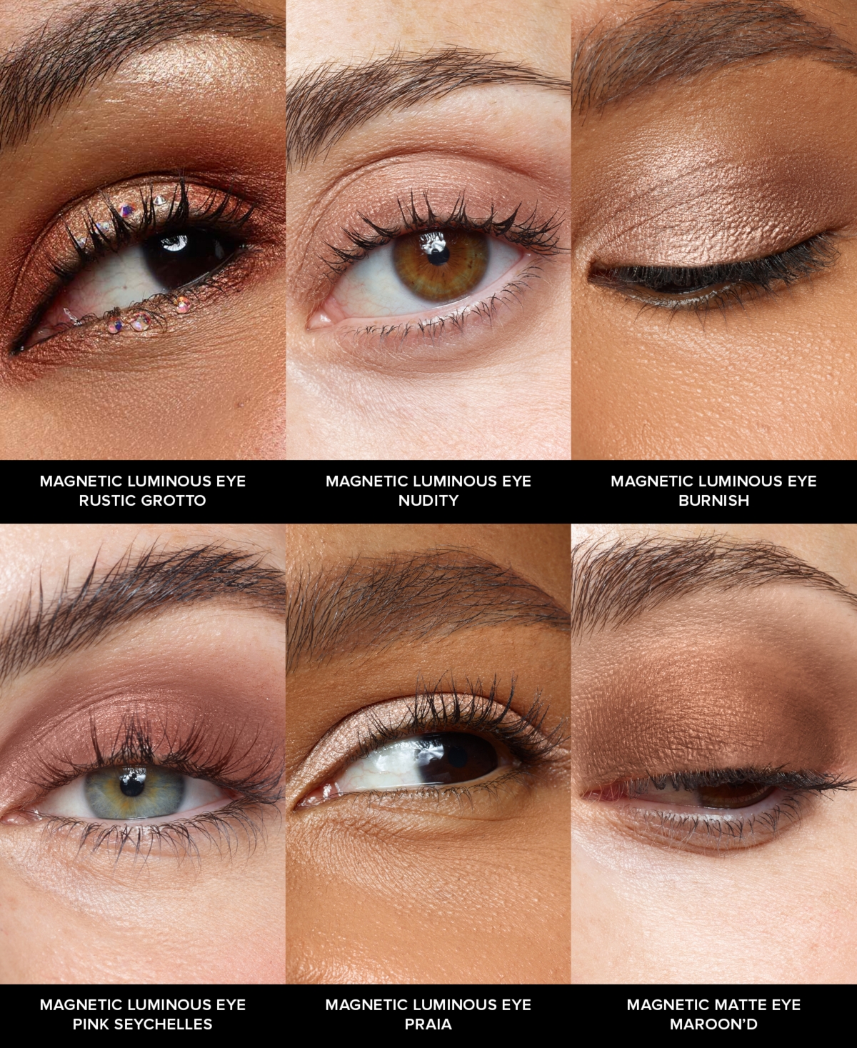 Nudestix 6-Pc. Nude Beach Eye Palette Set