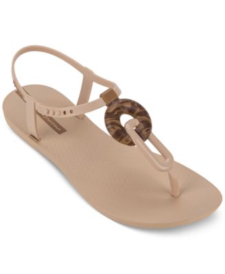 Ipanema - Class Marble Fem Embellished T-Strap Slingback Sandals