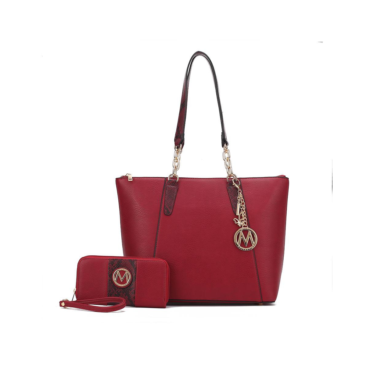 Mkf Collection Ximena Tote Bag with Wristlet Wallet by Mia K