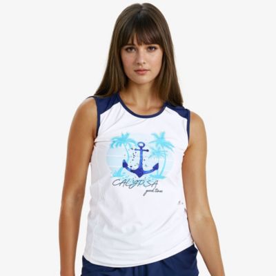 Women's Loose Fit Tankini UPF 50+ Maya Swim Top