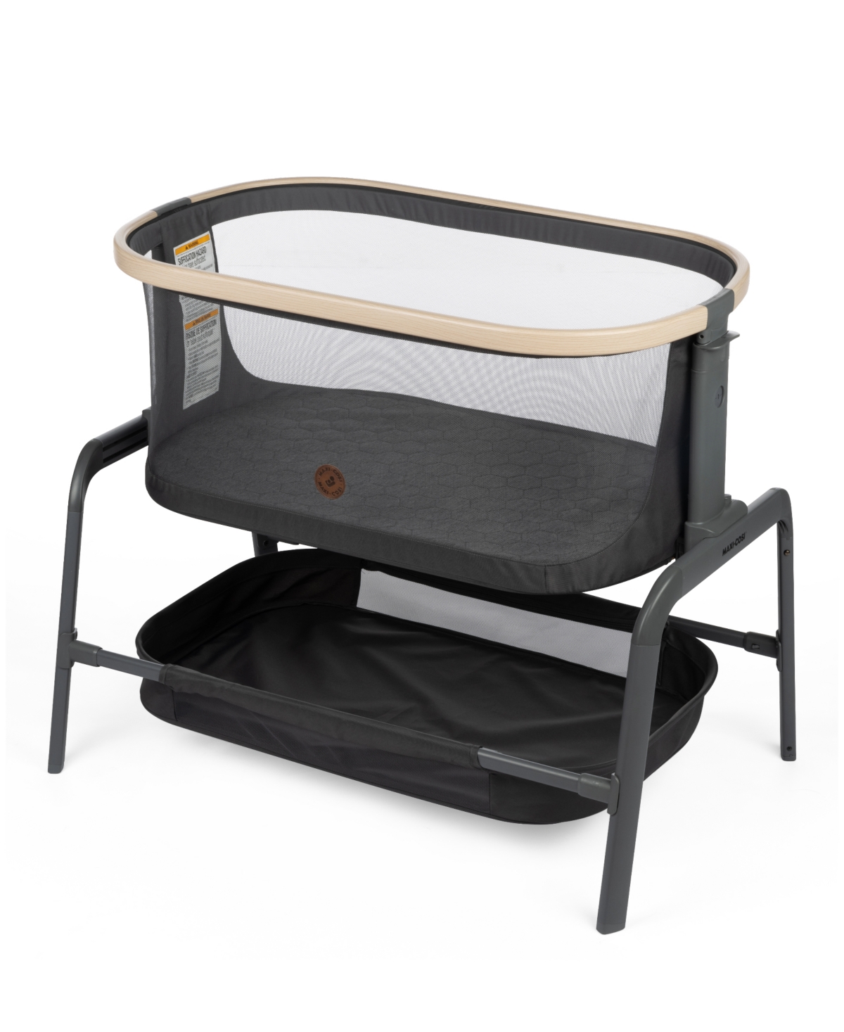 Maxi-cosi Baby Boys Or Baby Girls Iora Bedside Bassinet In Classic Graphite