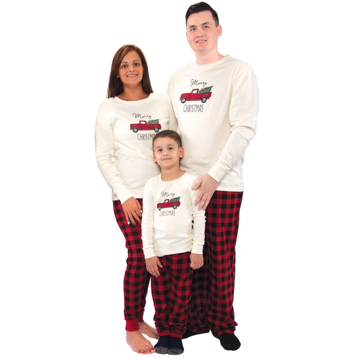 Touched by Nature Big Boys Unisex Holiday Pajamas