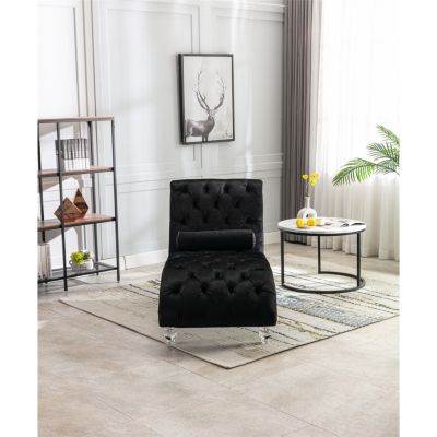 Leisure Concubine Sofa With Acrylic Feet