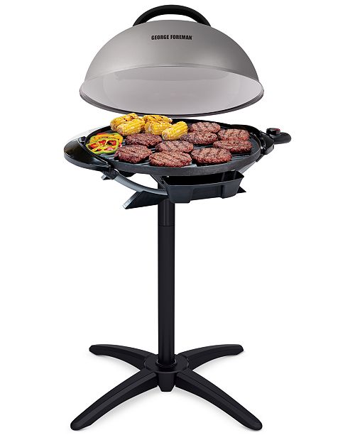 George Foreman Gfo240s Indoor Outdoor Grill Reviews Small