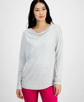 I.N.C. International Concepts - Women's Cowlneck Tunic Top