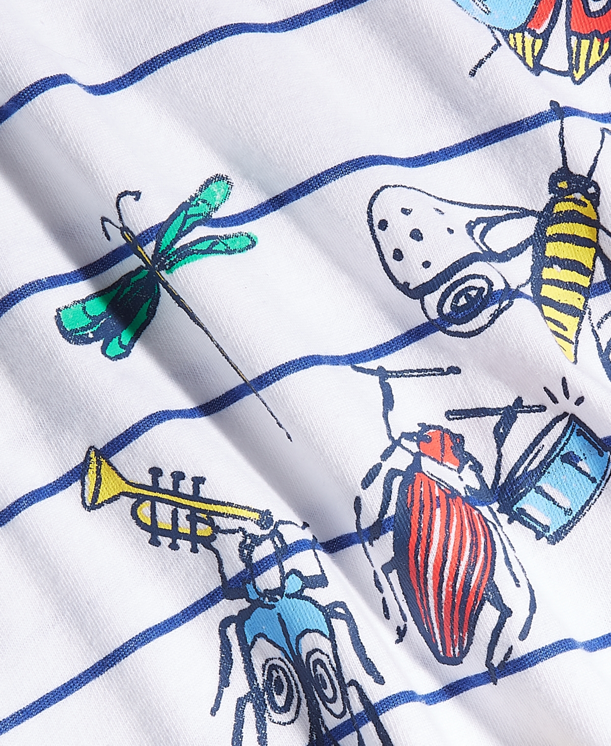 Shop Epic Threads Toddler & Little Boys Rockin' Bugs Graphic T-shirt, Created For Macy's In Bright White