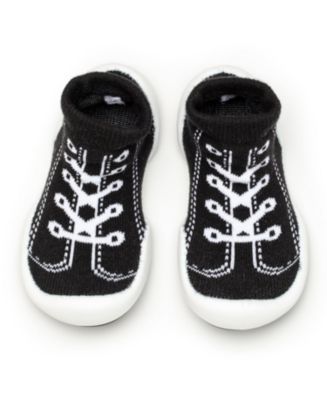 Komuello Toddler Boy Shoes - Breathable, Washable, Non-Slip Sock Shoes With Air Cushion, Grey, BPA Free