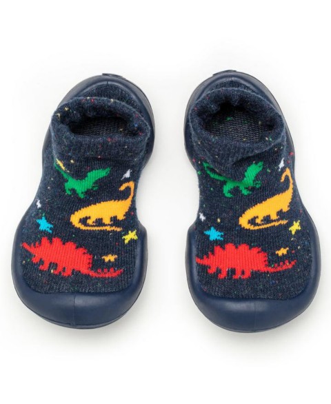 Детские Komuello Infant Boys Breathable Washable Non-Slip Sock Shoes Dinos