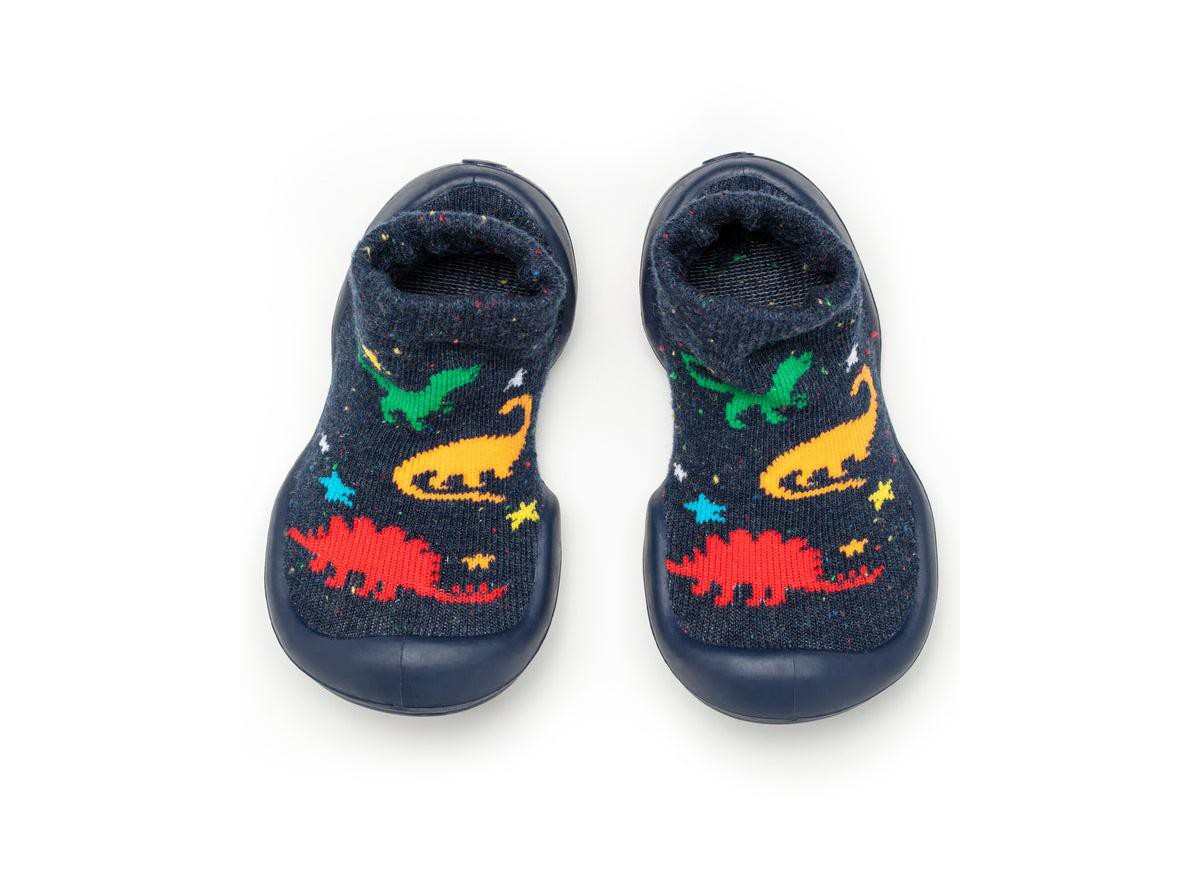 Детские Komuello Infant Boys Breathable Washable Non-Slip Sock Shoes Dinos — фото 1