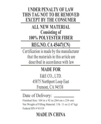 Tasha Floral 5-Pc. Comforter Set, King/California King