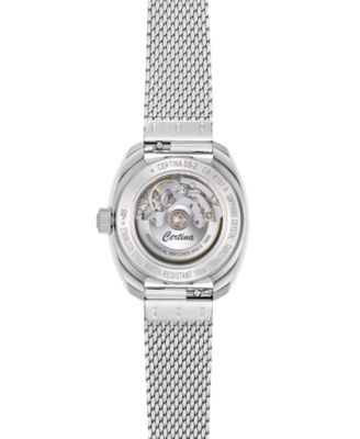 Women's Swiss Automatic DS-2 Lady Stainless Steel Mesh Bracelet Watch 28mm