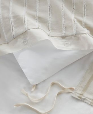 Essence Oversized Cotton Clipped Jacquard 8-Pc. Comforter Set, Queen