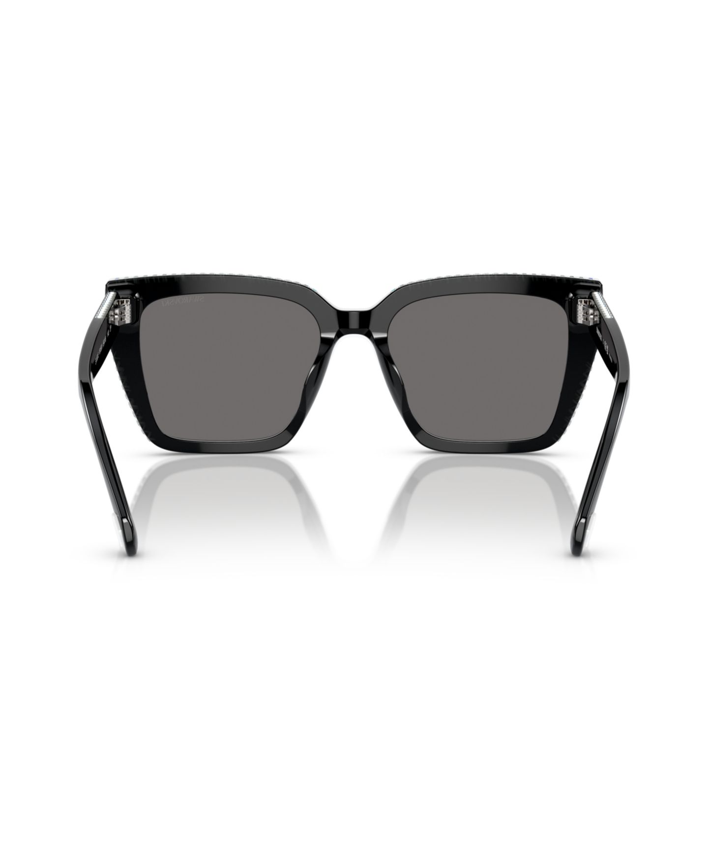 Женские солнцезащитные очки Swarovski Polarized Sunglasses, SK6013, цвет: Чёрный — фото 4