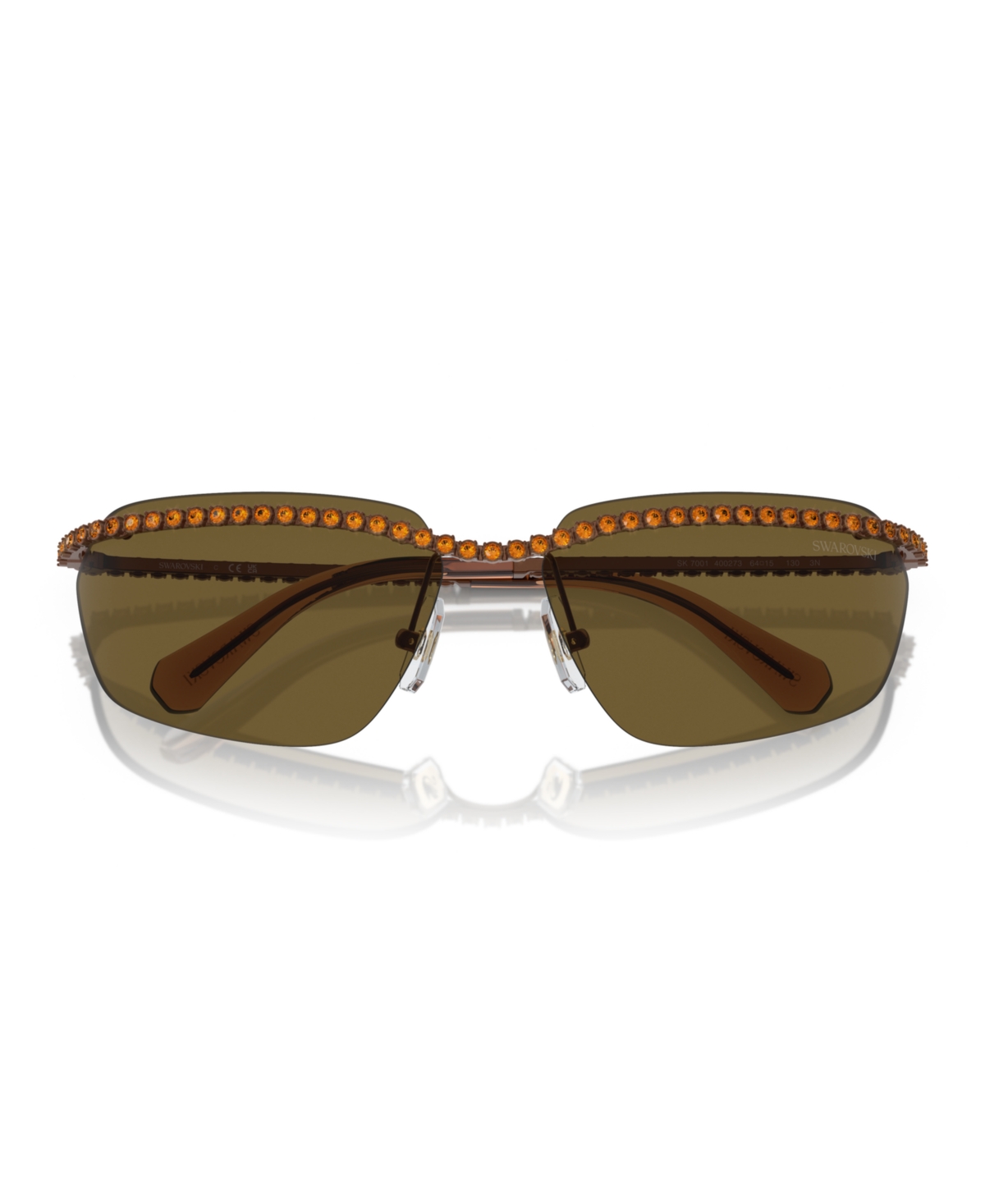 Swarovski Women's Sunglasses Sk7001 In Brown