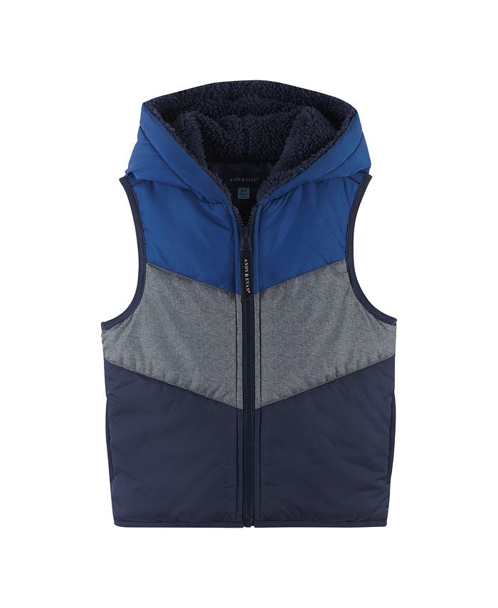 Andy & Evan Toddler Boys Puffer Vest Set Macy's