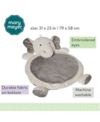 Best ever Ultra Soft Baby Mat, Afrique Elephant, Ivory/Gray