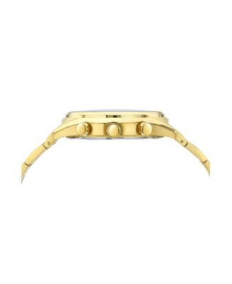 Charlie Stainless Steel Multifunction Gold Tone & Green Men's Watch 1261FCHS