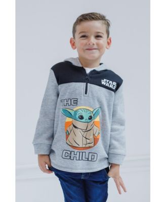 Toddler Boys The Mandalorian The Fleece Half Zip Hoodie Toddler|Child